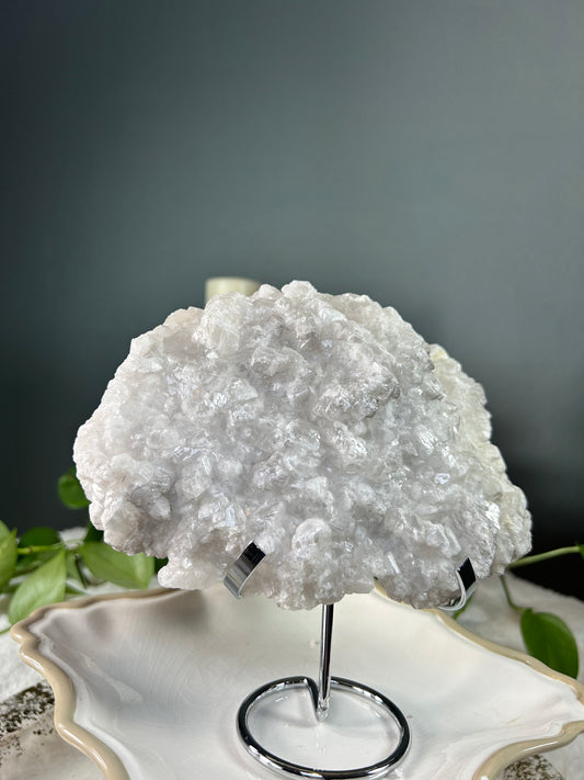 Large pink/Mangano calcite uv reactive (with pink UV reaction) specimen  - 4.395lbs (8in x 6in x 3in)