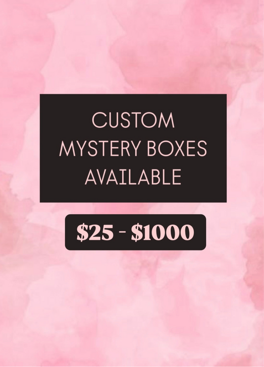 Custom Mystery Boxes ($25-$1000 Value)